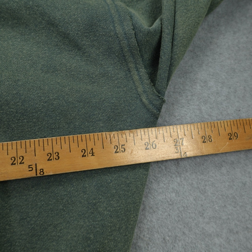 Free People Hoodie Womens Medium Green Boho Knit Patchwork February Sweatshirt - Picture 11 of 14